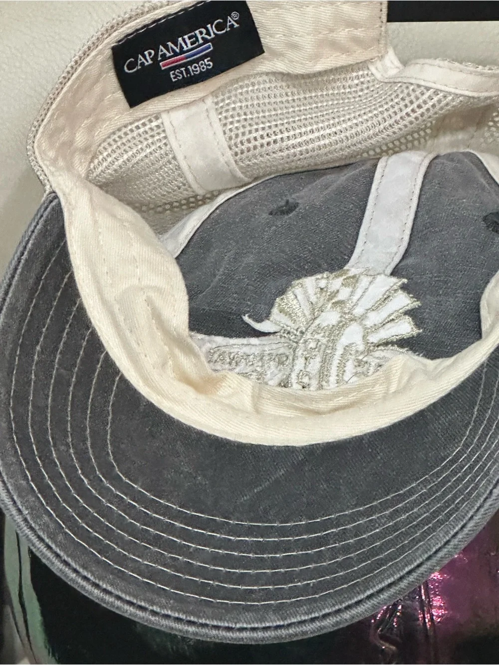 NWOT Indianapolis Speedway Embroidered Trucker Cap